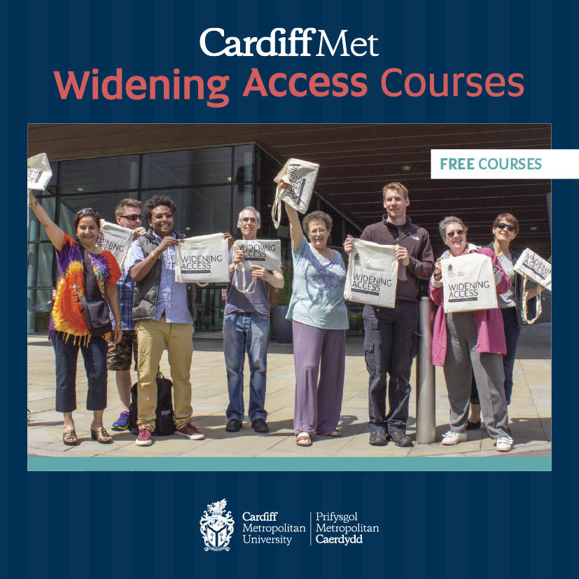 Cardiff Met Widening Access Courses Brochure Cover