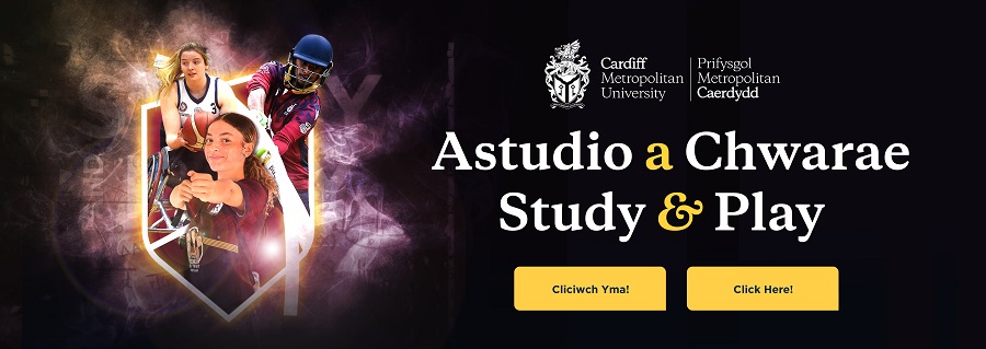 Cardiff Met Study and Play Homepage link