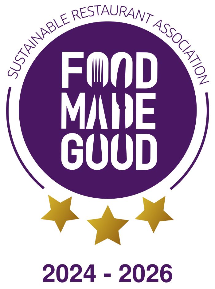 Sustainable Restaurant Association Food Made Good Stars Logo