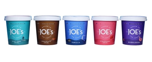 Joe's Ice Cream tubs