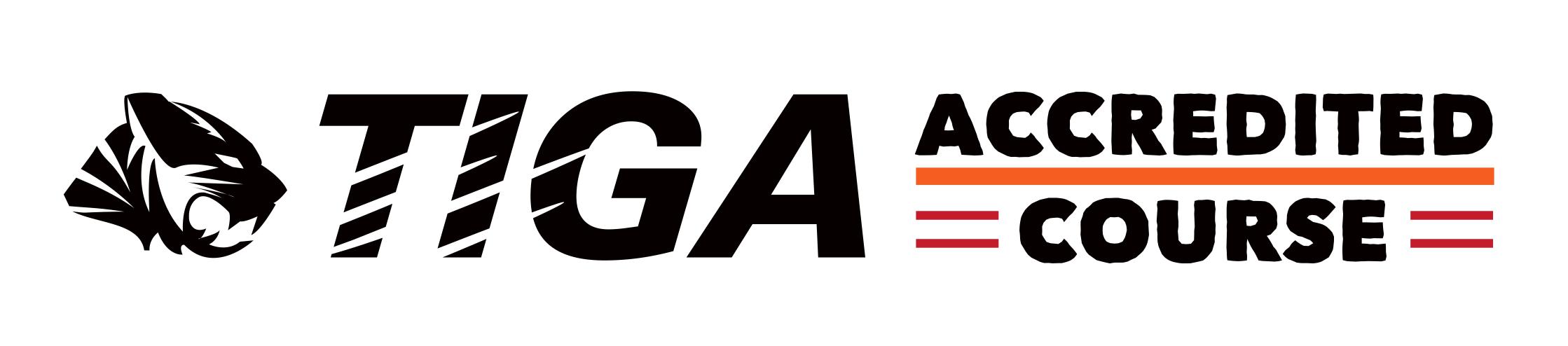TIGA Accredited Course Logo